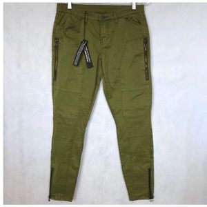 Blank NYC Cigarette Leg cargo Pants